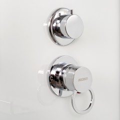 Душевая кабина Deto EM4516LED+GM