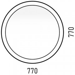 Зеркало Corozo Мицар 77 SD-00000891