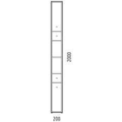 Пенал Corozo Энри 20 SD-00000582