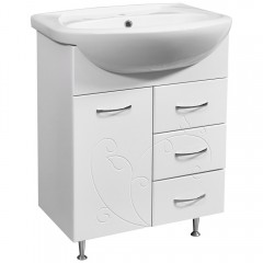 Тумба с раковиной Stella Polar Фантазия 65