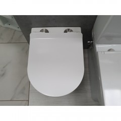 Унитаз Fubini FB001 + смеситель Grocenberg GB002BL