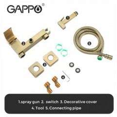 Смеситель с гигиеническим душем Gappo Jacob G2007-4