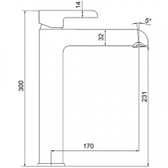 Смеситель для раковины Gappo G03-8 G1003-18