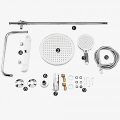 Душевая система Gappo G03-8 G2403-48