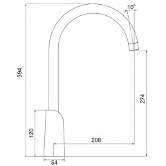 Смеситель для кухни Gappo G03-6 G4003-6