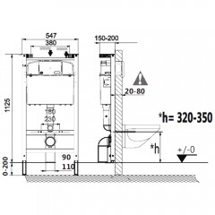 Инсталляция Roca Active 89011001R + унитаз Cerutti Ortler Aria B-2380-3 безободковый с сиденьем