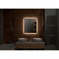 Зеркало Континент Trezhe LED 800x900 нейтральная подсветка