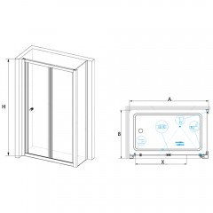 Душевое ограждение RGW Classic CL-31 80x80 04093188-011