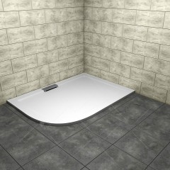 Поддон из литьевого мрамора RGW Marble GWS-41R 100x80 03150480-01R