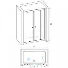 Душевая дверь RGW Classic CL-10 150 04091015-11