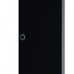 Зеркало-шкаф Континент Elmage black LED 450x800
