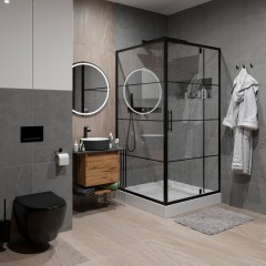 Душевое ограждение Niagara Nova NG-0290-08 BLACK