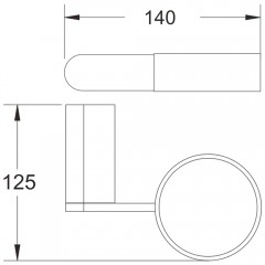 Мыльница Rose RG1703