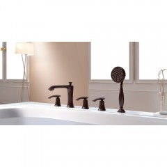 Смеситель на борт ванны AltroBagno Beatrice 020105 BrNe