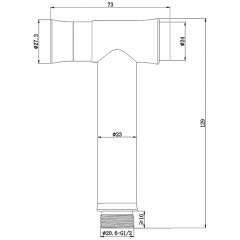 Гигиенический душ AltroBagno Beni aggiuntivi BS 060202 Cr