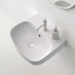 Раковина Kerasan Nolita 50 bianco matt 534030