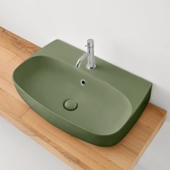 Раковина Kerasan Nolita 70 verde muschio 534211