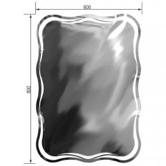 Зеркало Cerutti Мессина LED 60x80 CT8948