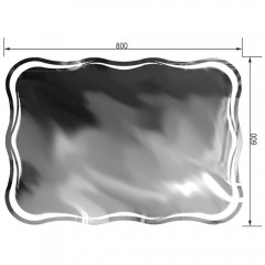 Зеркало Cerutti Мессина LED 60x80 CT8948