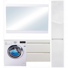 Тумба с раковиной Style Line ElFante Даллас 140 подвесная белый R