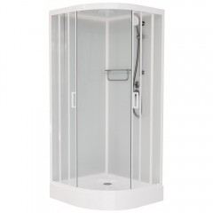 Душевая кабина Frank F410 white