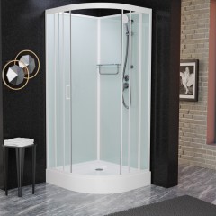 Душевая кабина Frank F400 white без крыши