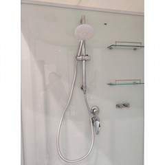 Душевая кабина Frank F411L white без крыши