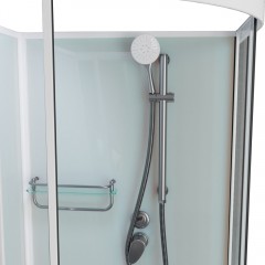 Душевая кабина Frank F411R M white без крыши