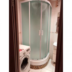 Душевая кабина Frank F412R M white без крыши