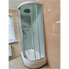 Душевая кабина Frank F412/1L white без крыши