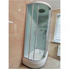 Душевая кабина Frank F412/1R white без крыши