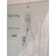 Душевая кабина Frank F412/1R M white без крыши