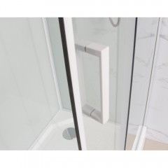 Душевая кабина Frank F409/2 white без крыши