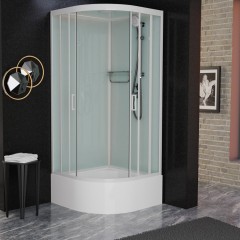 Душевая кабина Frank F400/2 M white