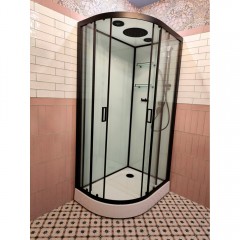 Душевая кабина Frank F412R black