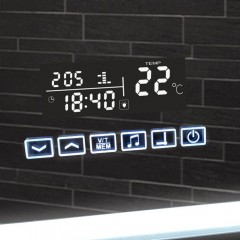Зеркало Континент Glamour LED 700x900