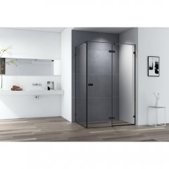 Душевое ограждение Cezares Bellagio BELLAGIO-AH-1-120/80-C-NERO