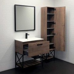 Зеркало Comforty Бредфорд 75 графит