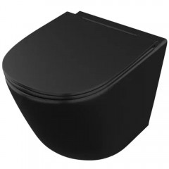 Инсталляция Grohe Rapid SL 38811KF0 + унитаз OWL Vind Cirkel-H Matt Black OWLT190305 безободковый с сиденьем