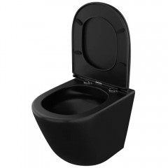 Инсталляция Grohe Rapid SL 38811KF0 + унитаз OWL Vind Cirkel-H Matt Black OWLT190305 безободковый с сиденьем