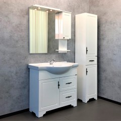 Тумба с раковиной Comforty Севилья 85 слоновая кость