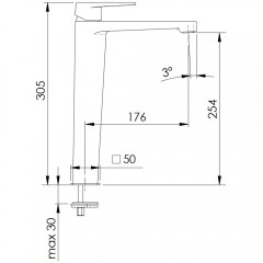Смеситель для раковины Remer Dream D10L