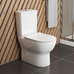 Унитаз Bloomix Voyage 1850 безободковый торнадо