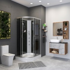 Душевая кабина Niagara Classic NG-3512-14RBKG
