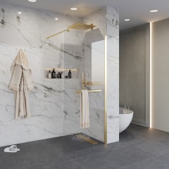 Душевое ограждение Niagara Nova NG-641-10GOLD