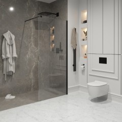 Душевое ограждение Niagara Nova NG-683-80BLACK