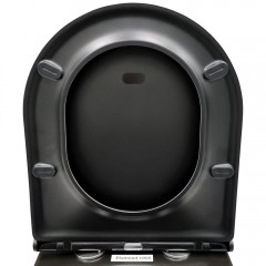 Унитаз подвесной Bloomix Black Diamond 1055 безободковый
