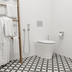 Унитаз приставной Cerutti Adige F CT8907 безободковый