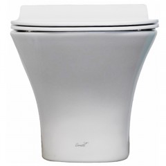 Инсталляция Cerutti CR555 + кнопка смыва CR02CH + унитаз Vettore Aria CT7190 безободковый с сиденьем