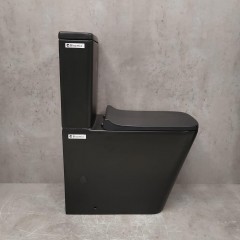 Унитаз Bloomix Sherl 2604 matt black безободковый
